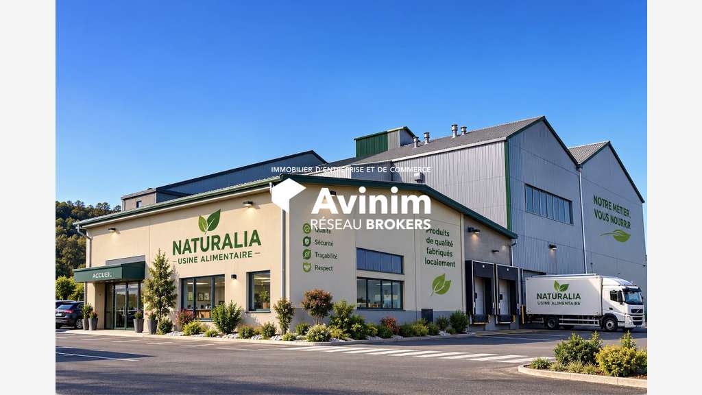 Vente local industriel de 1300m² en za à Sisteron