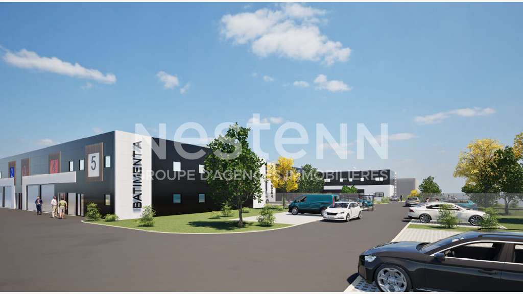 À vendre local d'activité neuf de 150m² à Theix 