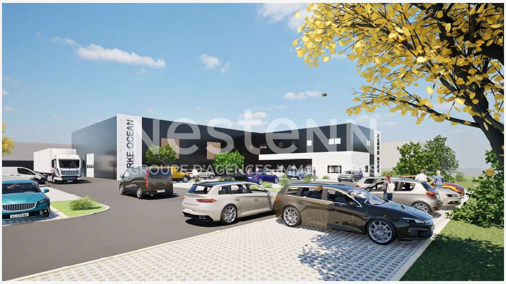 À vendre local d'activité neuf de 150m² à Theix 