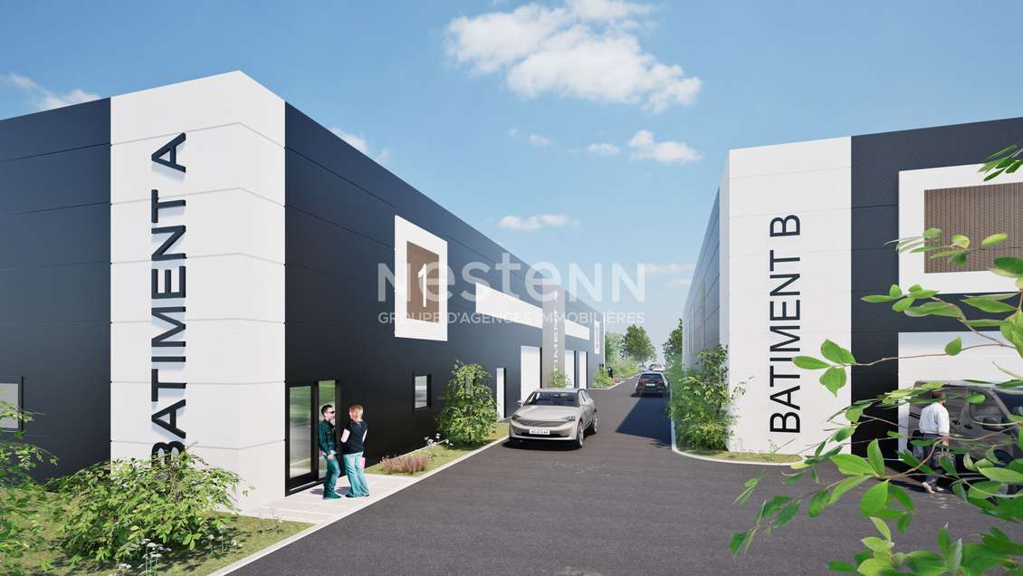 À vendre local d'activité neuf de 150m² à Theix 