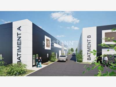 À vendre local d'activité neuf de 150m² à Theix 