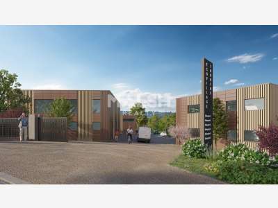 Vente locaux neufs 1733m² divisibles à Thurins D25