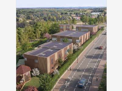 Exclusif bâtiment activité VEFA 1733m² à Thurins  