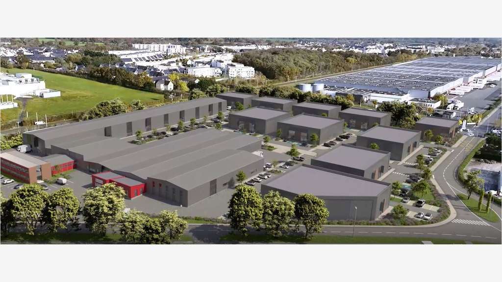 Vente locaux d'activité neuf 306m² Angers Sud-Est