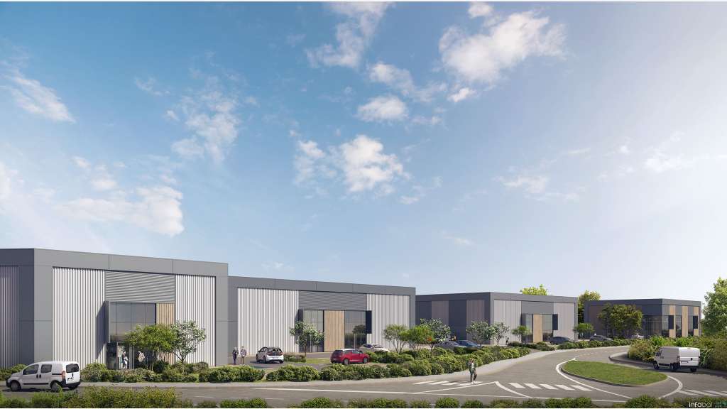 Cellule activité 153m² à vendre Trélazé Acti Parc