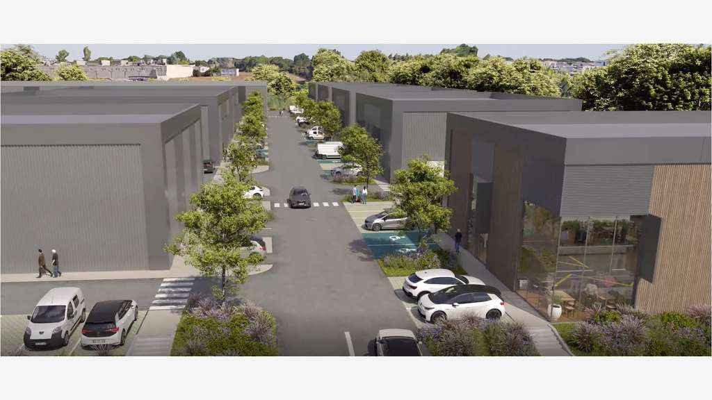 Cellule activité 153m² à vendre Trélazé Acti Parc