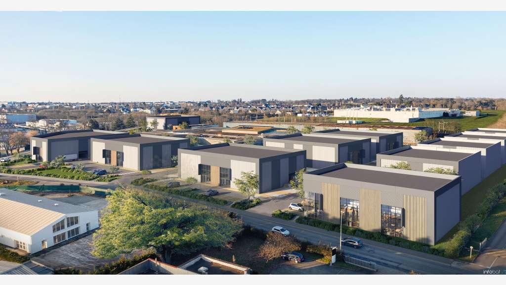 Cellule activité 153m² à vendre Trélazé Acti Parc