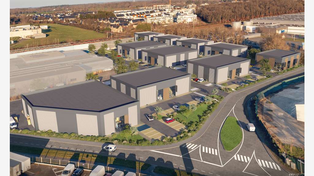 Vente locaux d'activité neuf 459m² Angers Sud-Est