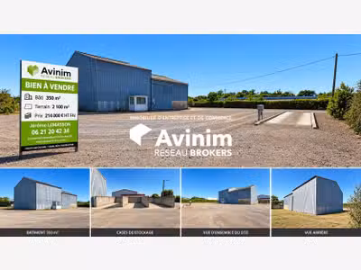 VAIRÉ – SITE ARTISANAL INDÉPENDANT – ENV. 350 M² B