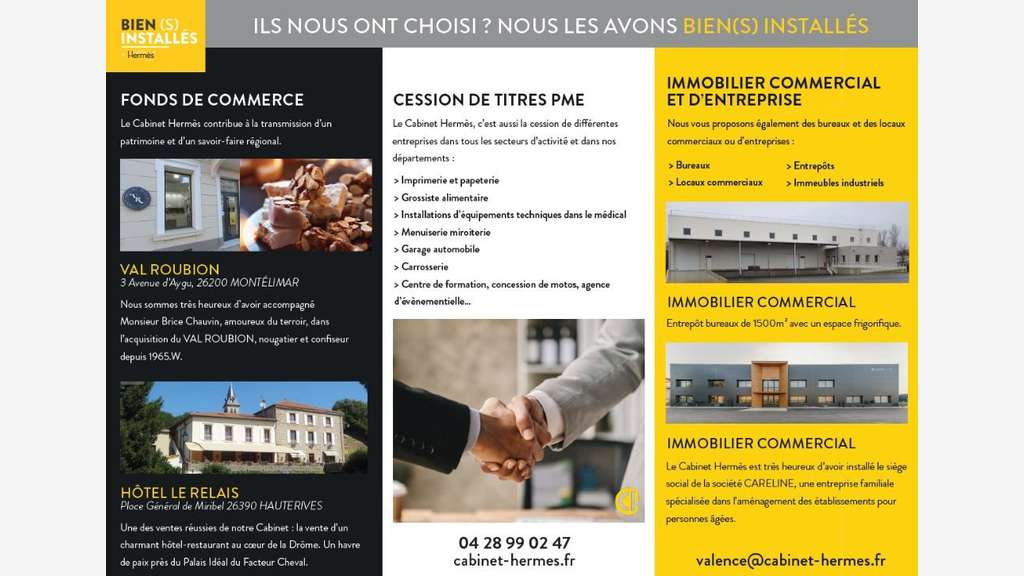 AV local artisanal 100m² Valence Latour Maubourg