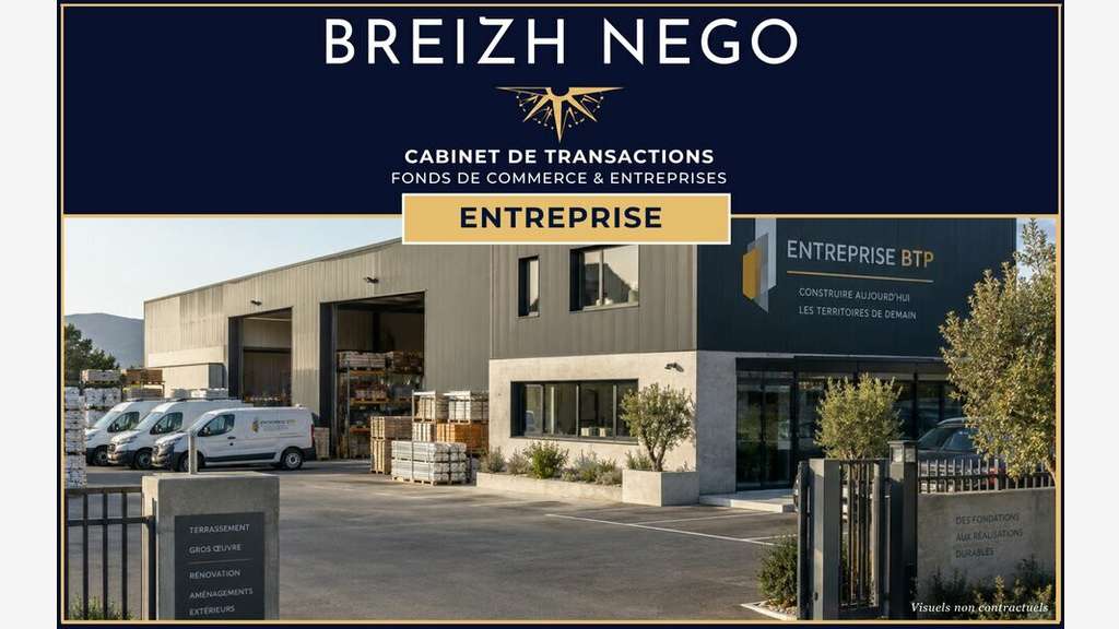 À vendre local d'activité neuf de 70m² en Morbihan
