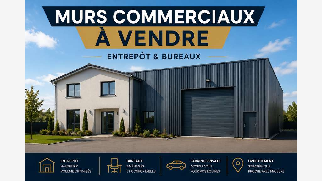 Vente locaux commerciaux 230m² ZAC Vauvert 30600