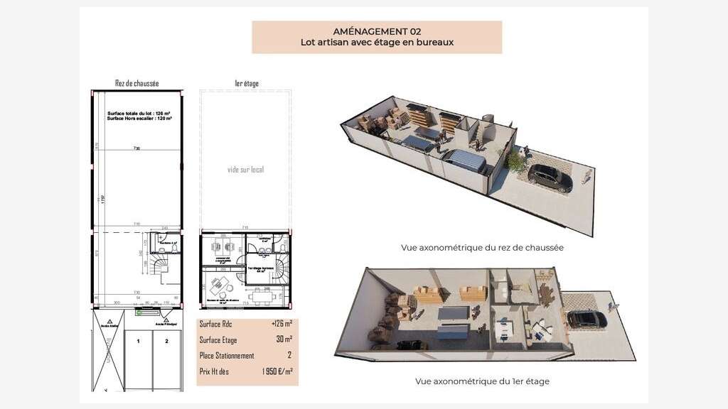 Vente Local d'activité 2245m² Vaux le penil