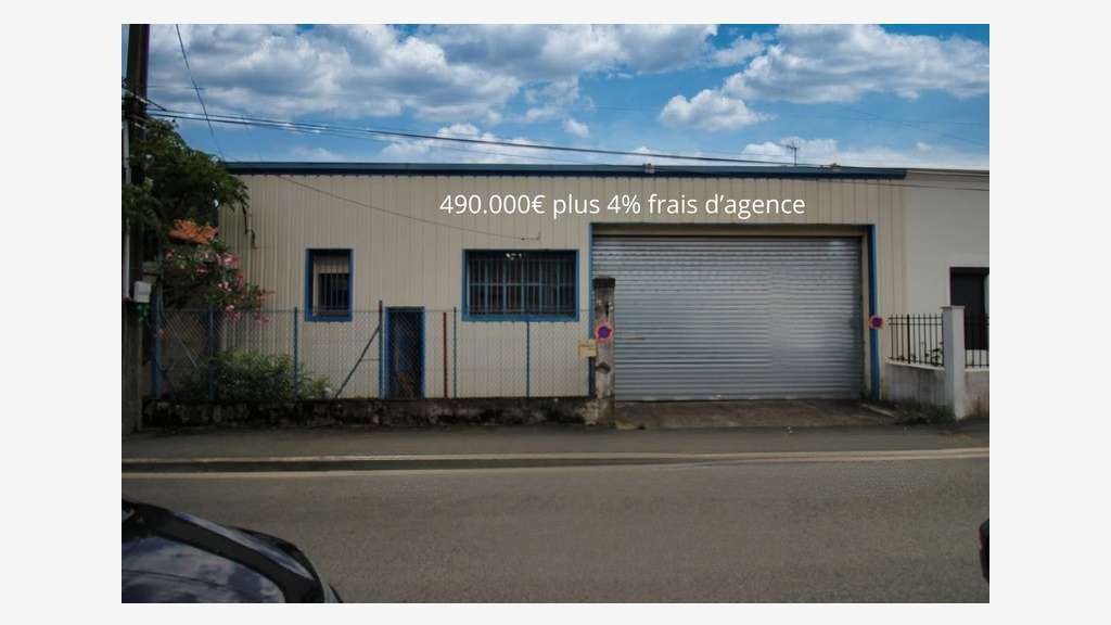 À vendre local industriel 435m² Villenave d'Ornon