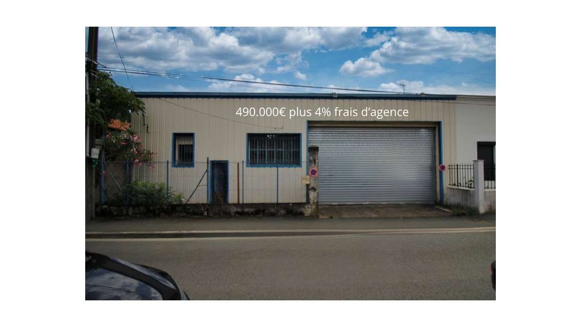 À vendre local industriel 435m² Villenave d'Ornon