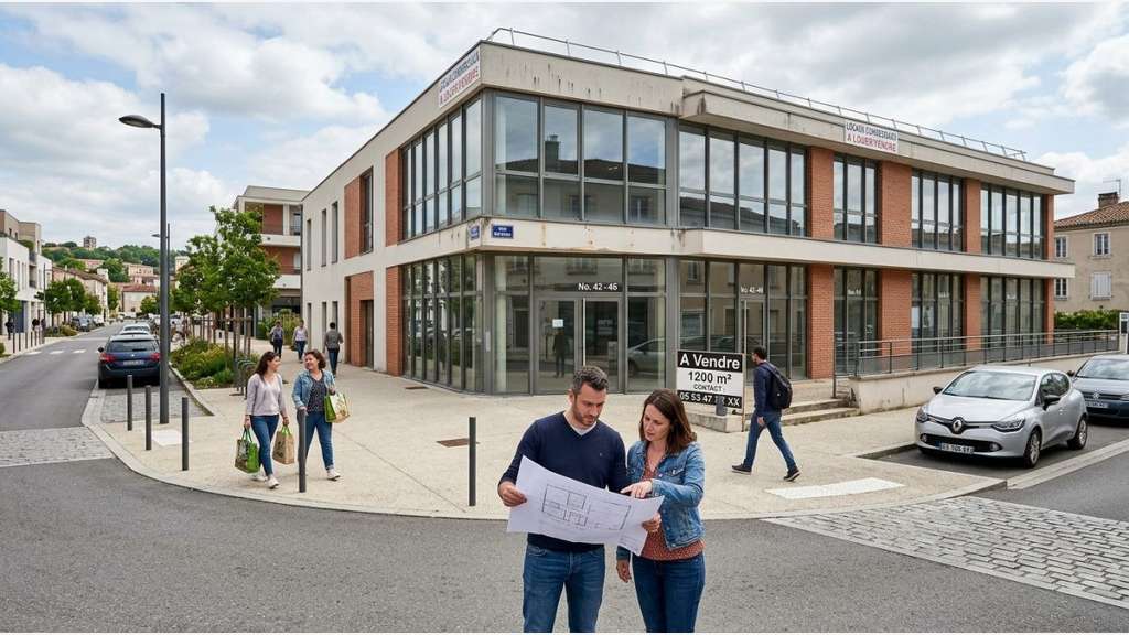A vendre bâtiment 1200m² à Villeneuve-sur-Lot