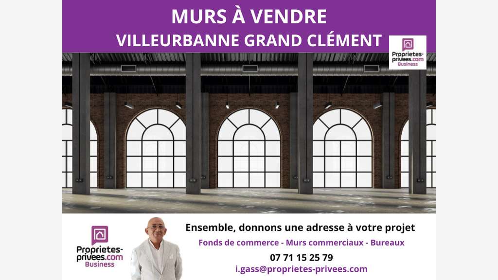 Loft ou atelier 97m² Villeurbanne Grandclément