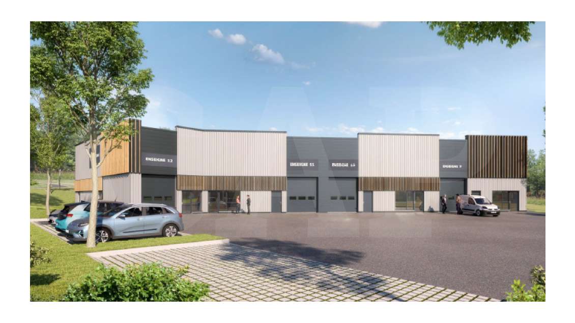 A vendre local d'activité neuf de 200m² à Vitré