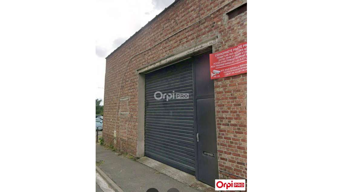 Local d'activité dépôt 250m² à vendre à Wattrelos 