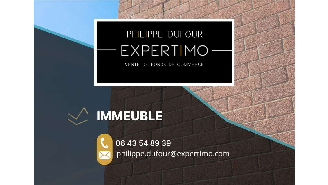Vente immeuble 250m² centre Yzeure Av République 