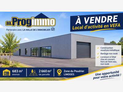 Vente local en VEFA zone du Poudrier à Limoges