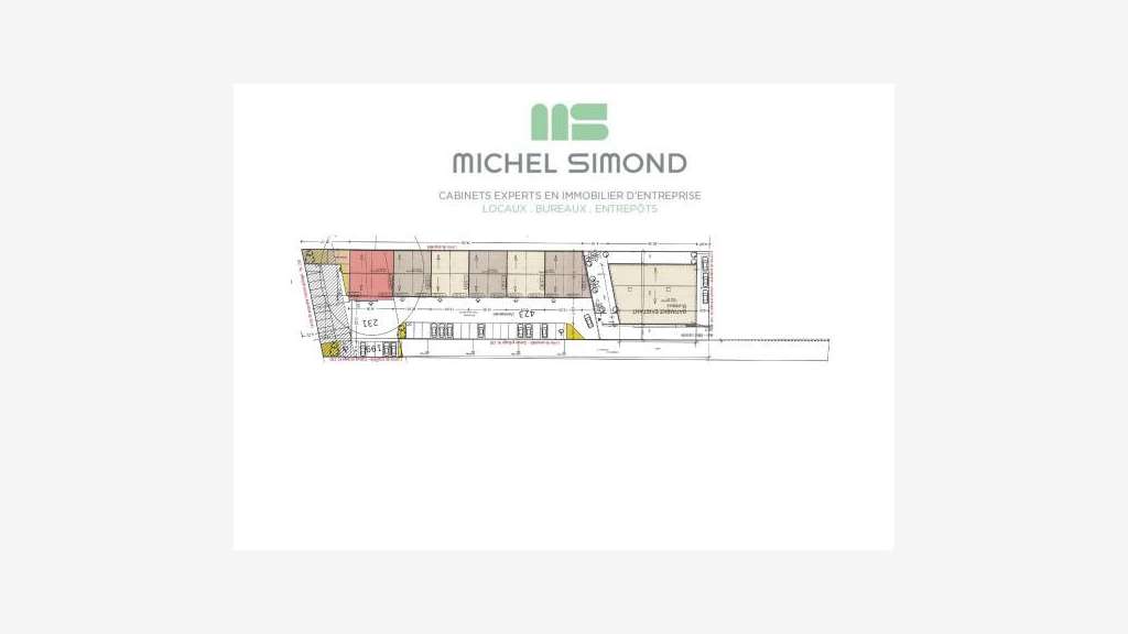 Vente bâtiment loué 2111m² Morières-lès-Avignon