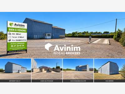 Site artisanal indépendant 350m² à Vairé