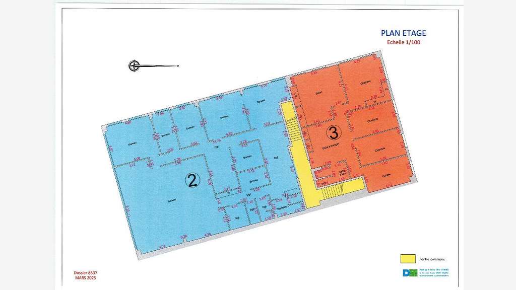 Vente bureaux très lumineux 241m² à Valence