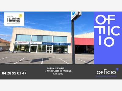 Vente bureaux très lumineux 241m² à Valence