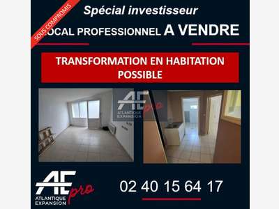 Vente local 110m² très bien placé à Redon centre