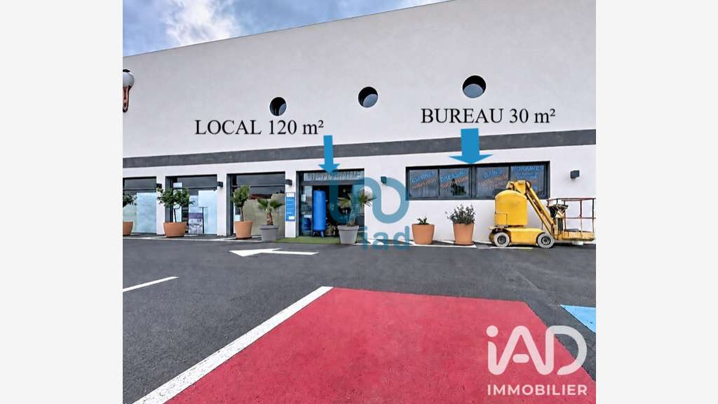 Vente local commercial 155m² ZA d'Argeliers