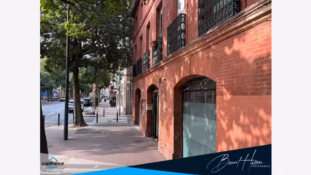 Local commercial de caractère en RDC à Toulouse