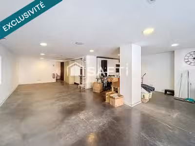 Vente local 111m² climatisé avec vitrine à Béziers