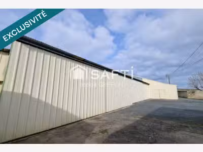 Vente ensemble pro 860m² fort potentiel à Boussay 