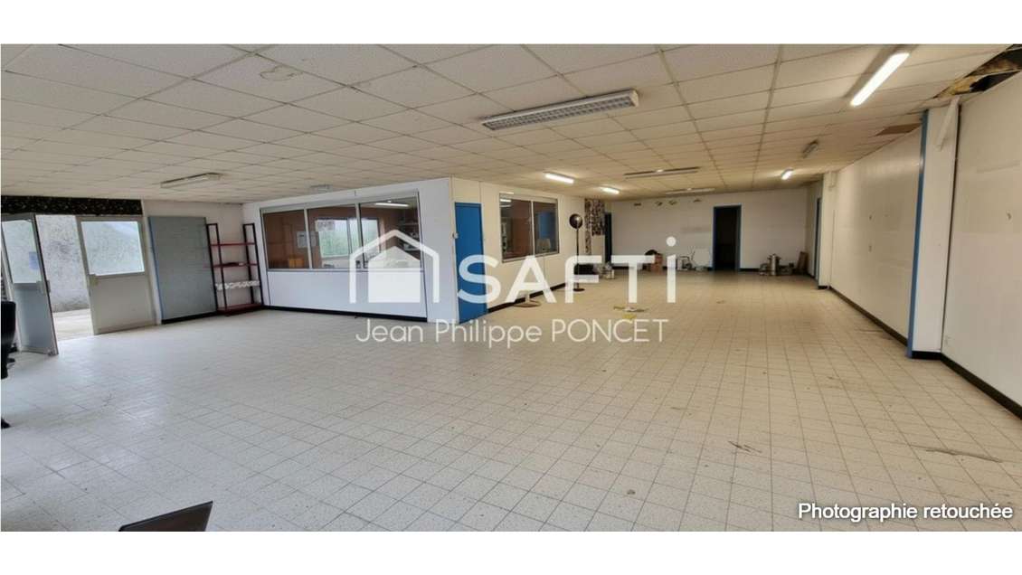 Vente local commercial 217m² au centre d'Abbeville