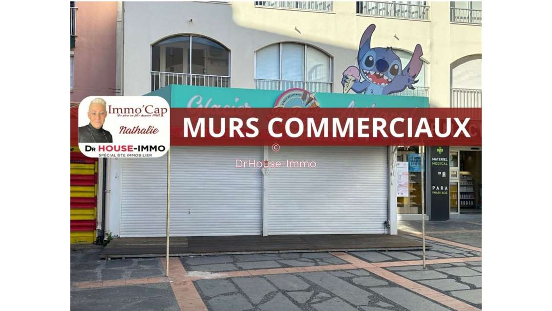 Vente murs commerciaux 130m² Cap d'Agde empl N°1