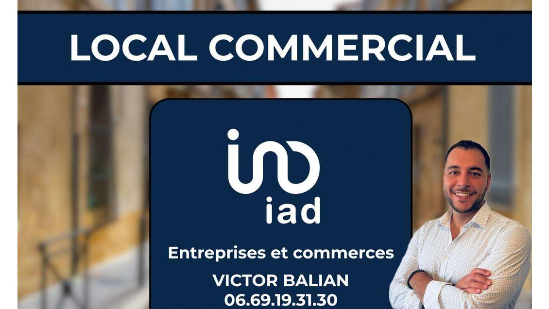 Vente local commercial 40m² à Aix hyper centre