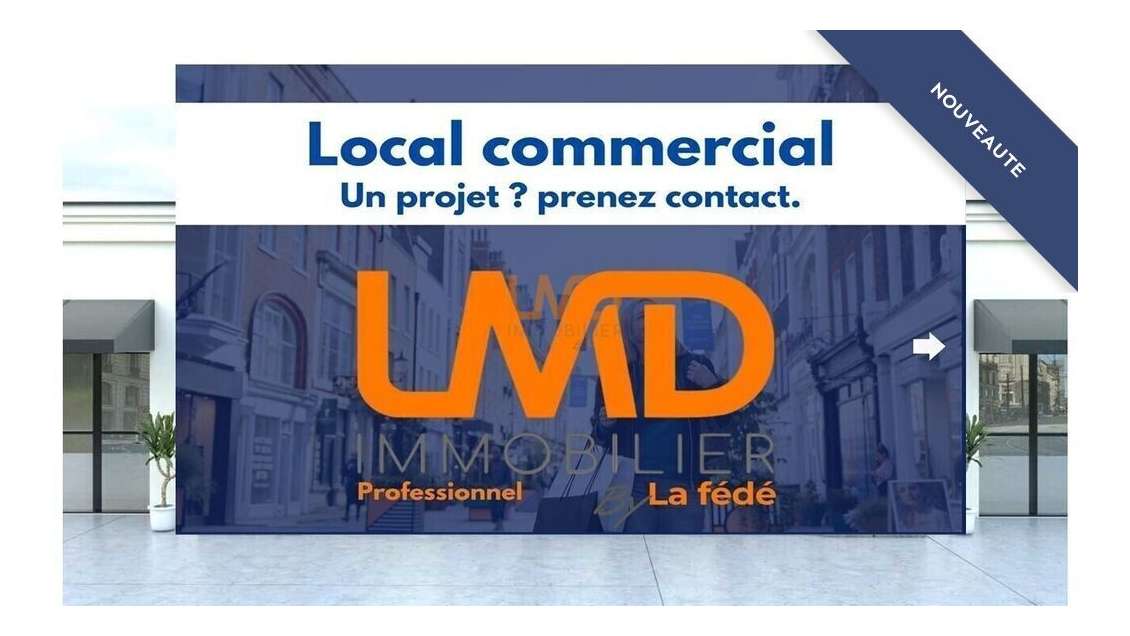 Local avec grande réserve étage à Aix-en-Provence