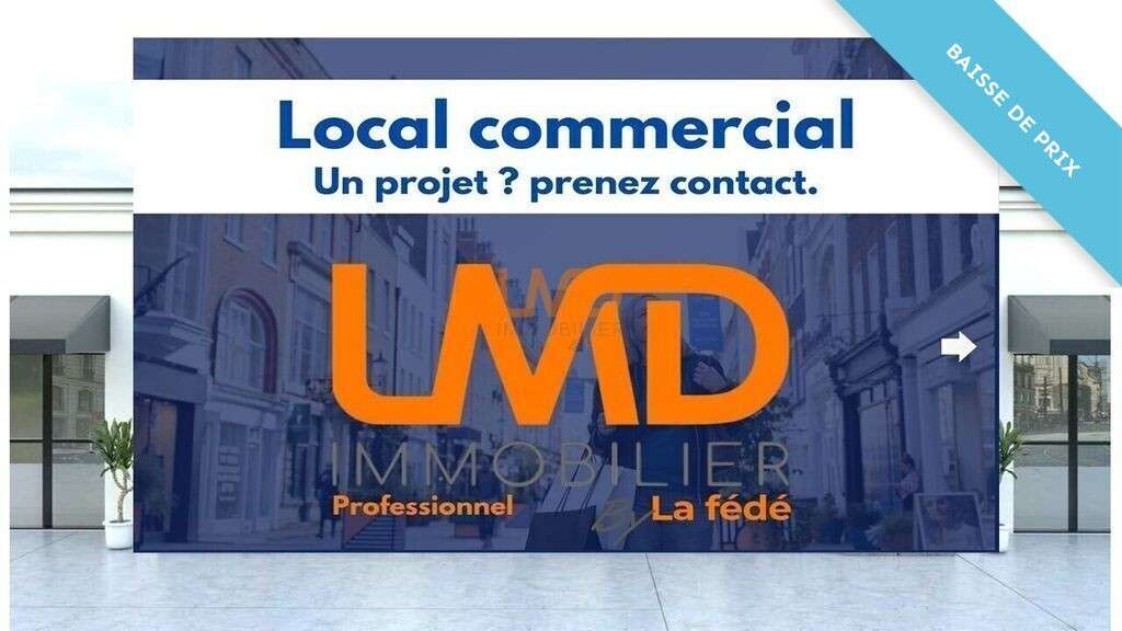 Vente local commercial de 90m² à Aix en Pce centre
