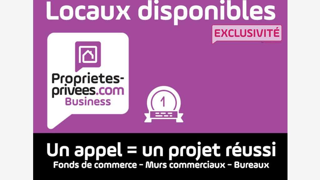 Vente local commercial 60m² à Aix les Bains