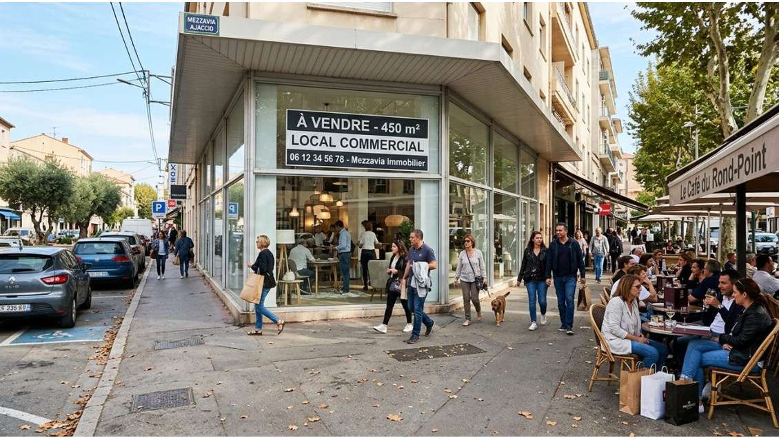 MURS COMMERCIAUX 450 m² – AJACCIO SUARTELLO – OPPO