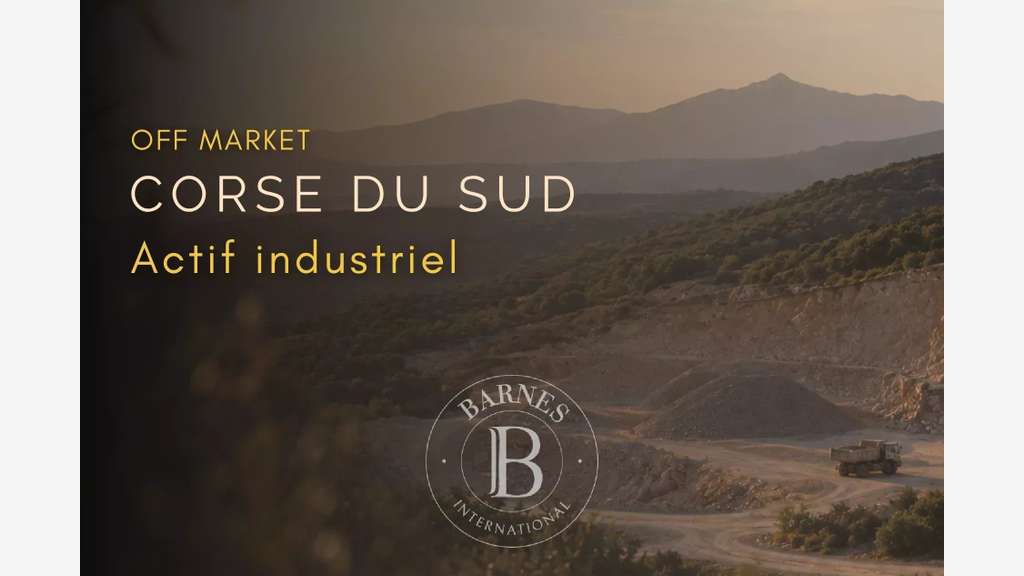 Vente actif foncier industriel 180000m² à Ajaccio