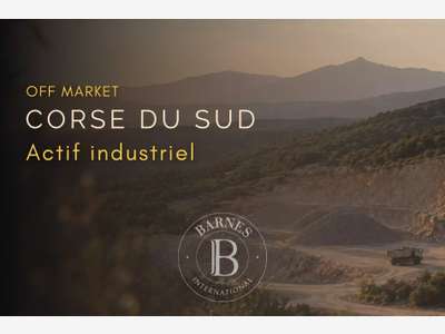 Vente actif foncier industriel 180000m² à Ajaccio