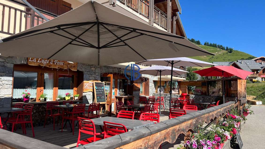 local commercial de restaurant mur et fonds de