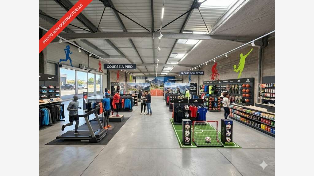 A vendre local commercial 1024m² empl N°1 à Anse