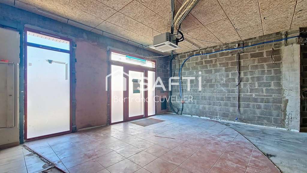 Vente local commercial plateau brut 170m² à Anzin