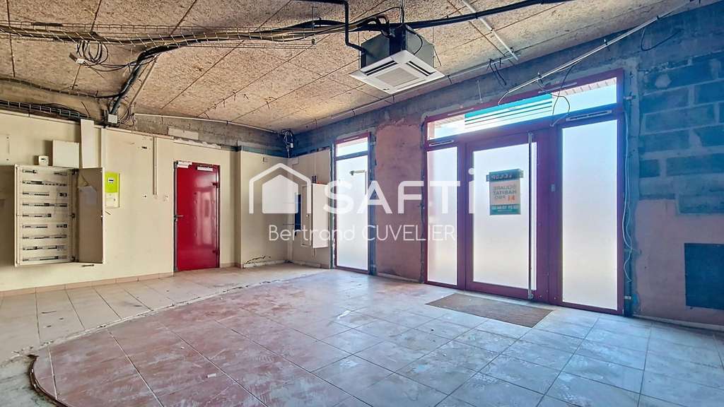 Vente local commercial plateau brut 170m² à Anzin