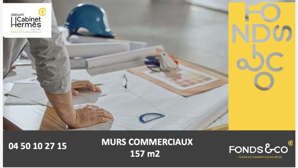 Vente murs commerciaux de 157m² à Argonay