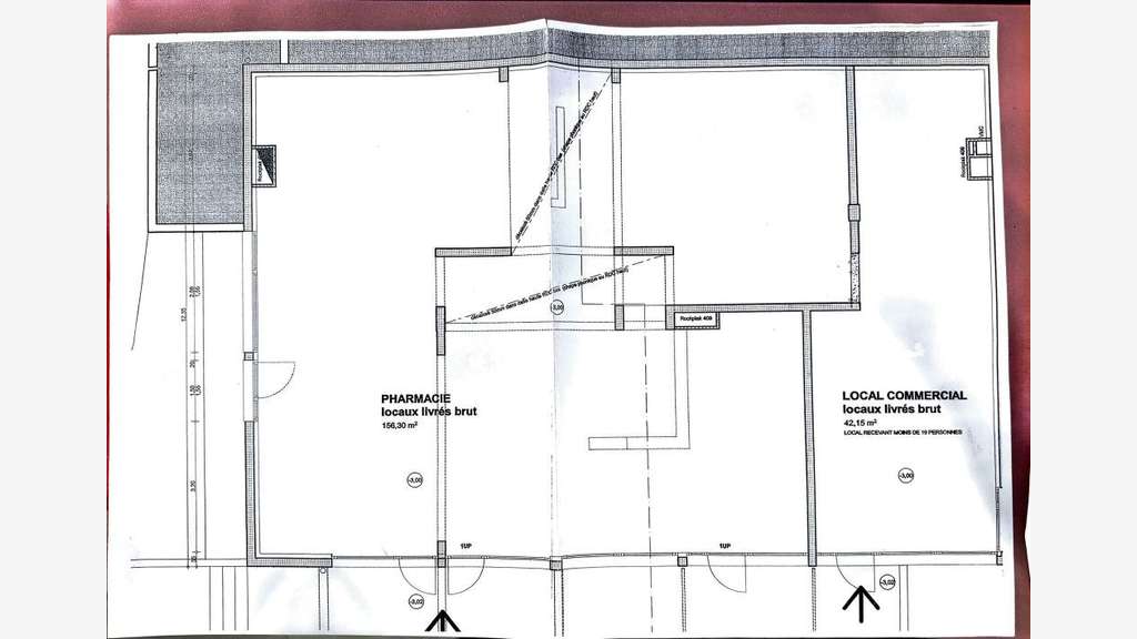 Vente murs commerciaux de 157m² à Argonay