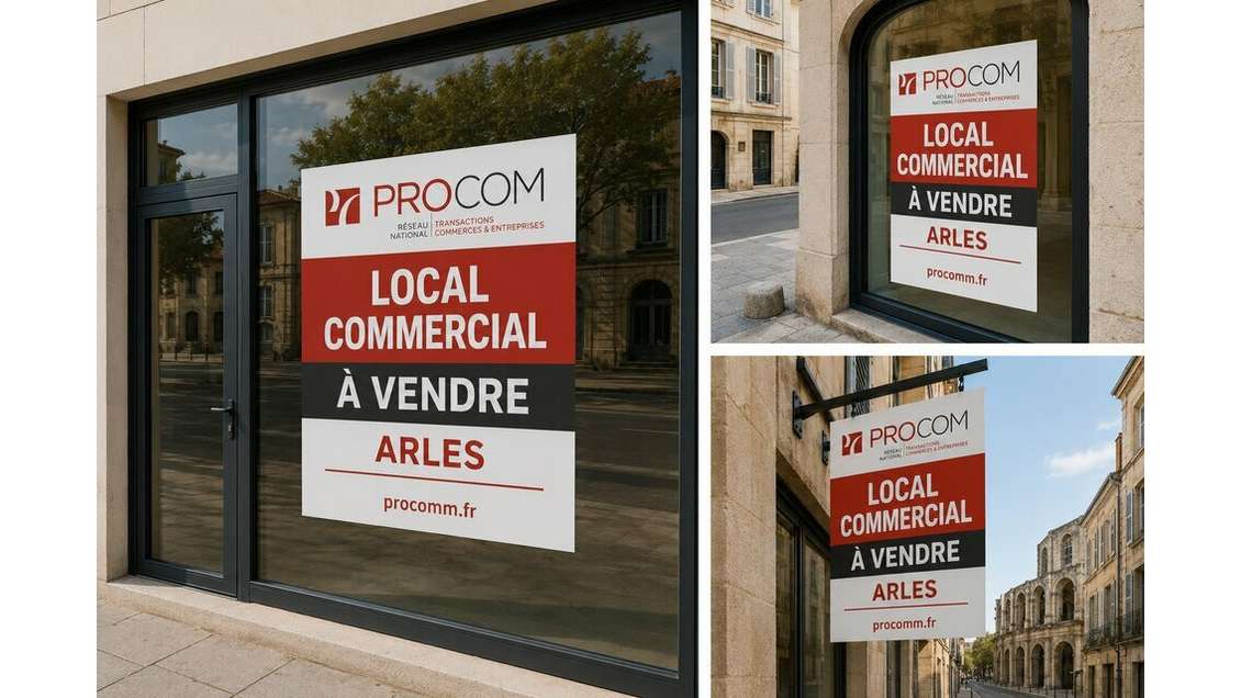 Local commercial à vendre axe très passant d'Arles